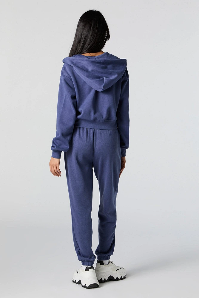 Fleece High Rise Jogger