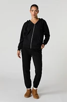 Soft Fleece High Rise Jogger