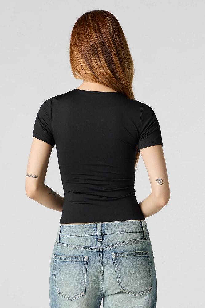Contour Round Neck T-Shirt