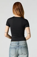 Contour Round Neck T-Shirt