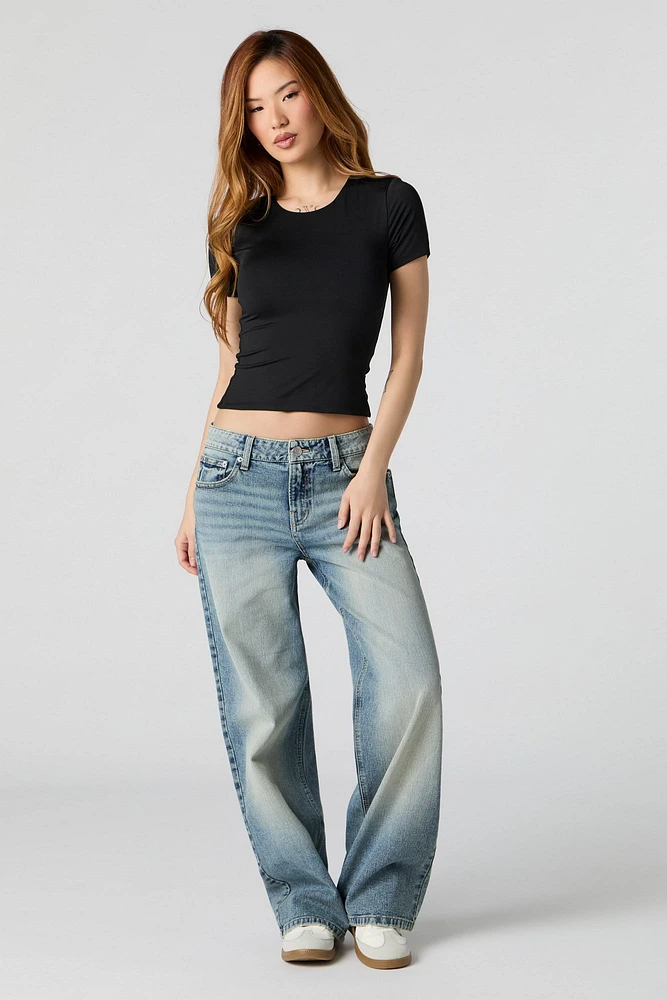 Contour Round Neck T-Shirt