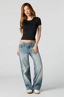 Contour Round Neck T-Shirt