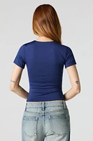 Contour Round Neck T-Shirt