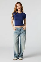 Contour Round Neck T-Shirt