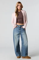 Cardigan enveloppant en tricot