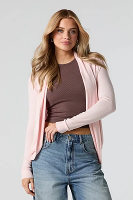 Cardigan enveloppant en tricot