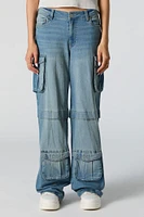 Wide Leg Cargo Jean