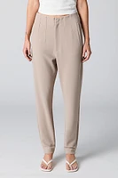 Pantalon habillé mince en crêpe