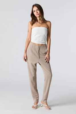 Pantalon habillé mince en crêpe