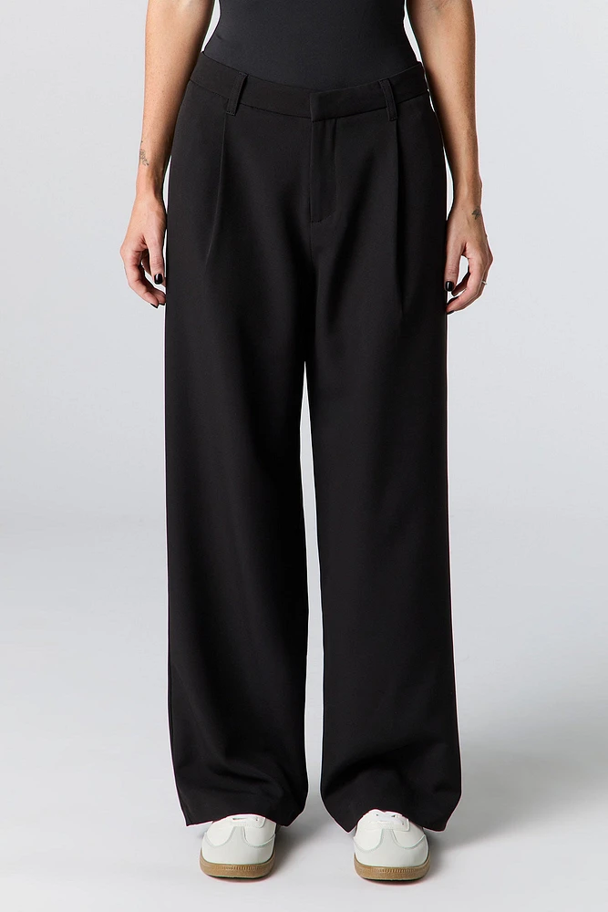 Low Rise Baggy Dress Pant