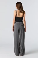 Pantalon habillé baggy à taille basse