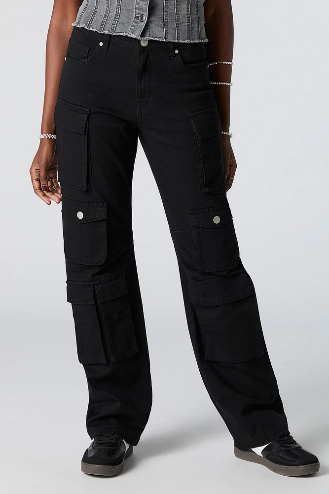 Pocket Straight Leg Cargo Pant