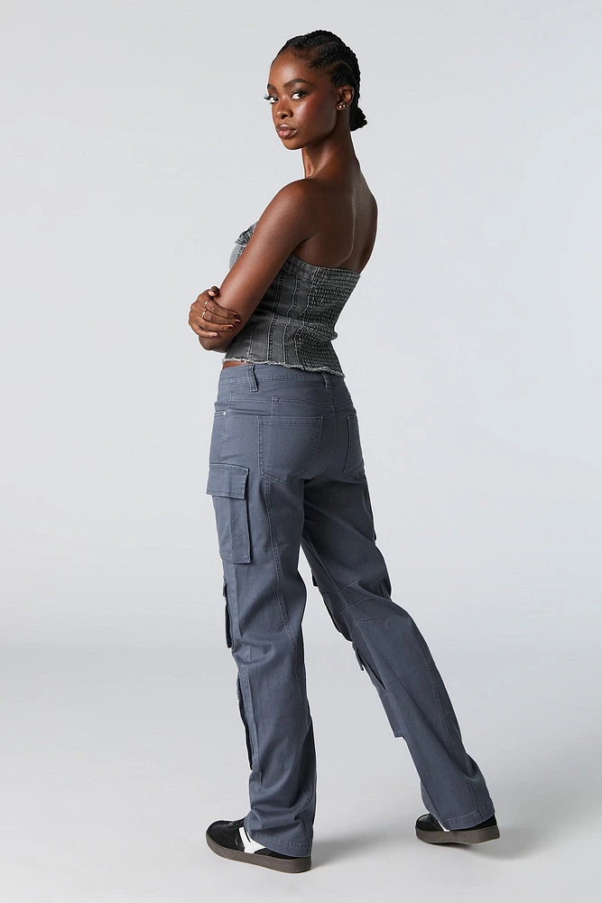 Pocket Straight Leg Cargo Pant