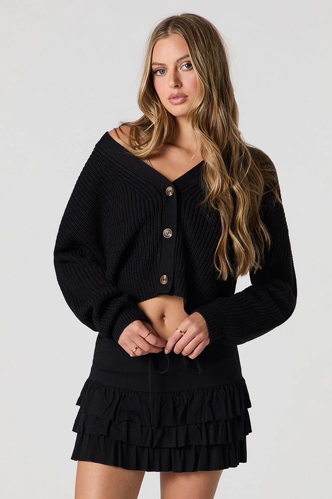 Ruffle Tiered Mini Skort