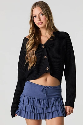 Minijupe short volantée