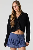 Minijupe short volantée