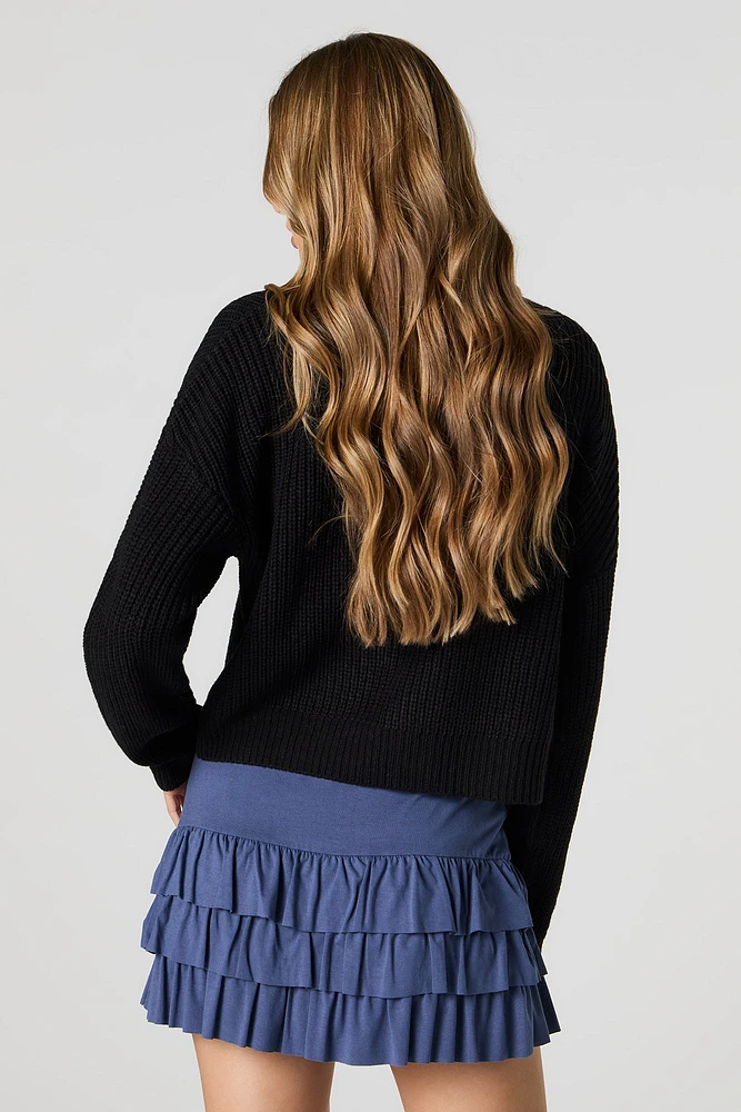 Minijupe short volantée