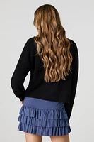 Minijupe short volantée