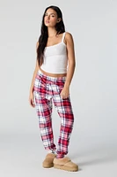 Jogger de pyjama en velours imprim