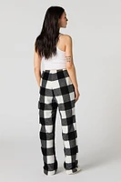 Printed Plush Pajama Pant