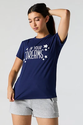 Your Dreams Graphic Pajama T-Shirt