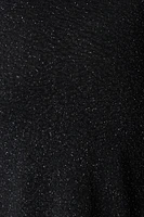 Sparkle Surplice Midi Wrap Dress