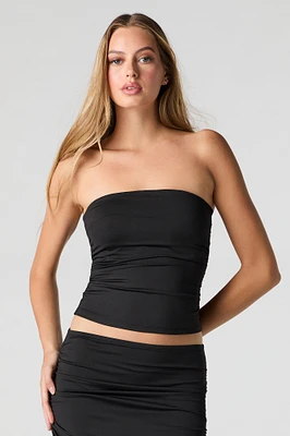 Contour Ruched Tube Top