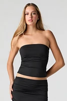 Contour Ruched Tube Top