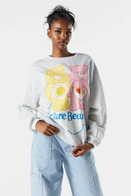 Care Bears Graphic Fleece Sweatshirt