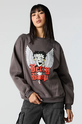 Betty Boop Graphic Sweatshirt