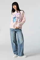 Stitch and Angel Graphic Sweatshirt