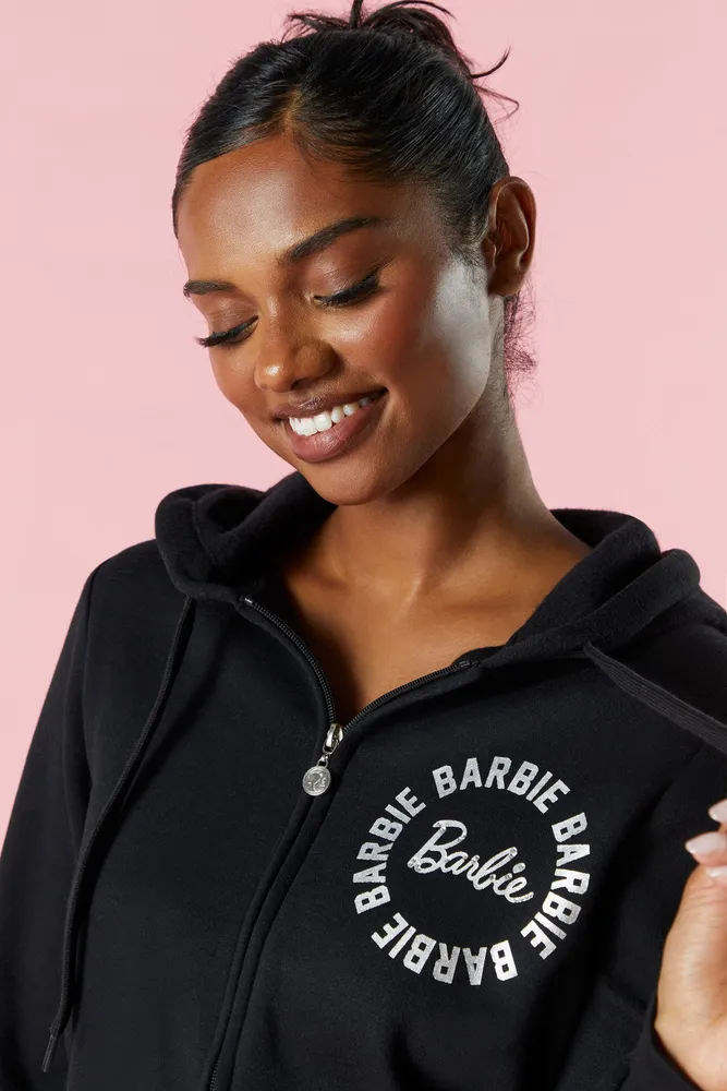 Stitches Barbie™ Fleece Zip-Up Hoodie