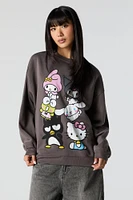 Hello Kitty and Friends Dance Party Graphic Sweatshirt