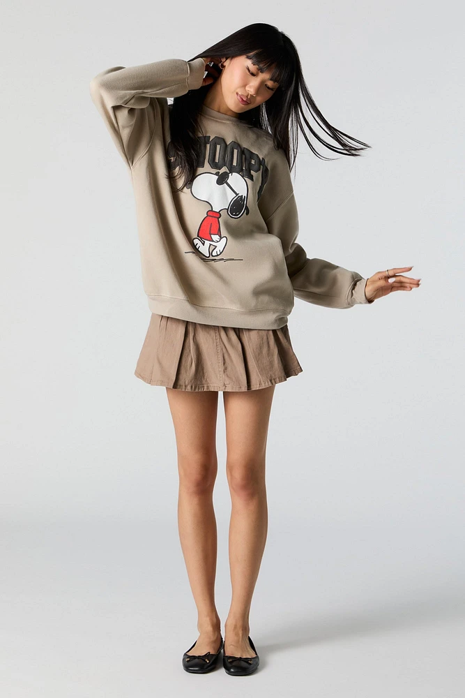 Cool Snoopy Graphic Sweatshirt