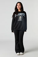 Snoopy Graphic Fleece Sweatshirt