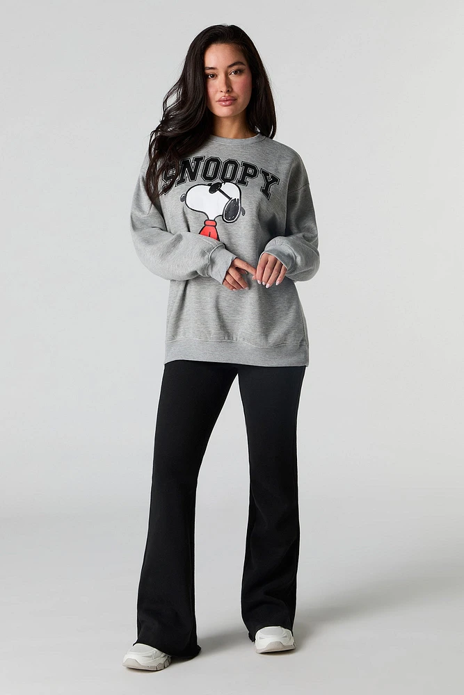Snoopy Graphic Fleece Sweatshirt