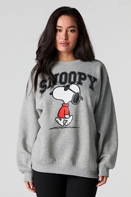 Chandail en molleton à imprimé Snoopy