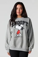 Chandail en molleton à imprimé Snoopy