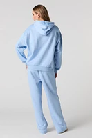 Stitch Graphic Fleece Flare Sweatpant