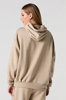 Winnie the Pooh Embroidered Fleece Hoodie