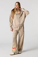 Winnie the Pooh Embroidered Fleece Hoodie