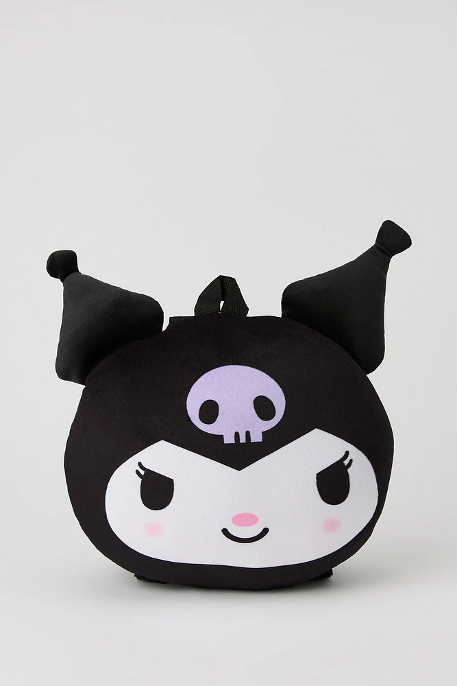 Sac à dos en peluche Kuromi