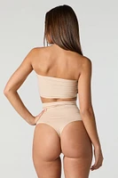 Tanga galbante à taille haute