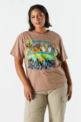 Scooby Doo Graphic Boyfriend T-Shirt