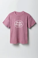 T-shirt coupe garçonne à imprimé Polly Pocket