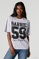 T-shirt de coupe garÃ§onne Ã  imprimÃ© Barbieâ¢