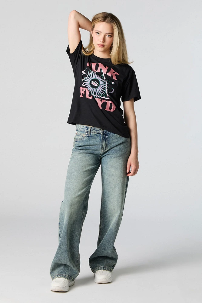 Pink Floyd Graphic Boyfriend T-Shirt