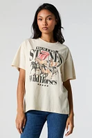 Rolling Stones Wild Horses Graphic Boyfriend T-Shirt