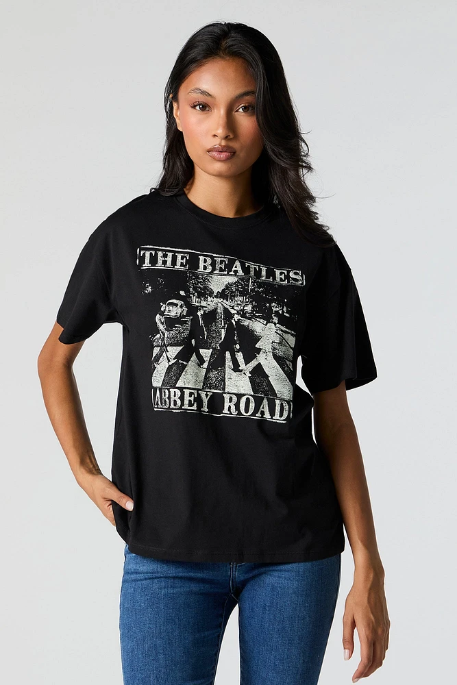 The Beatles Graphic Boyfriend T-Shirt