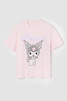 Kuromi Graphic Boyfriend T-Shirt